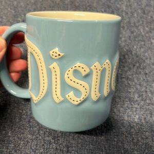 Disneyland Est 1955 Blue Embossed Mug 12oz
